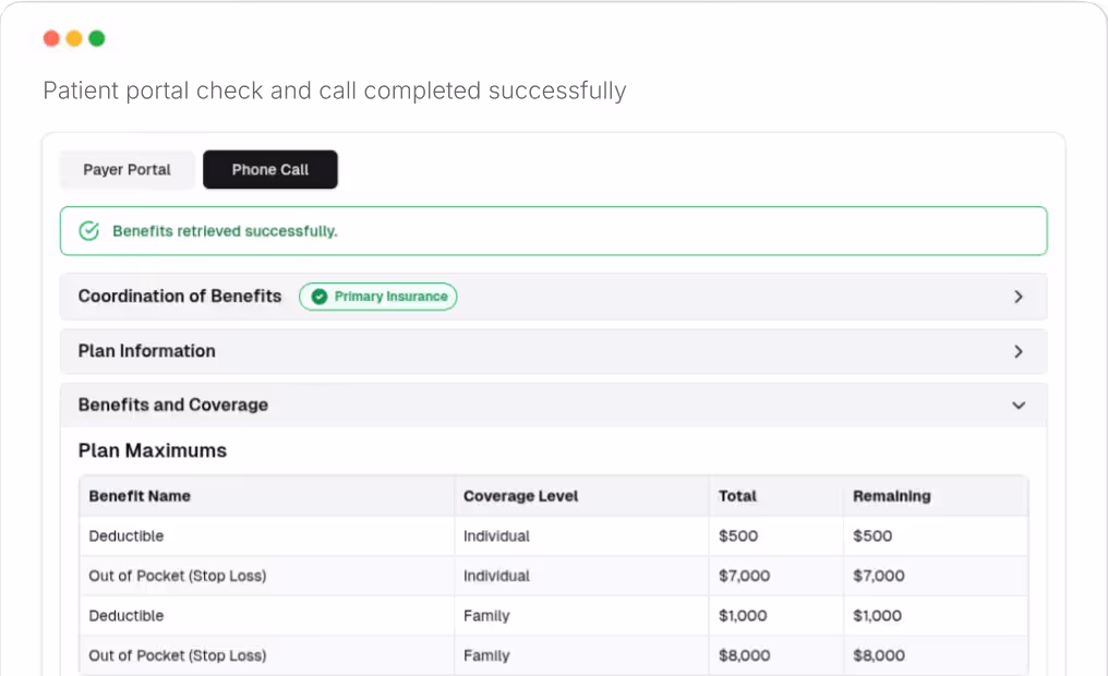 Fuse benefits verification automation step 2