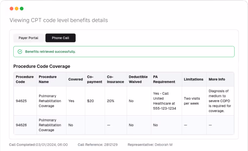 Fuse insurance verification automation step 3